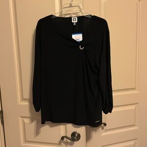 Anne Klein Long sleeve Blouse XL